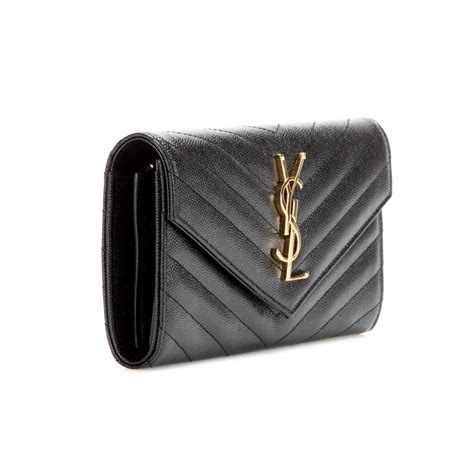 st laurent wallet womens|saint laurent long wallet.